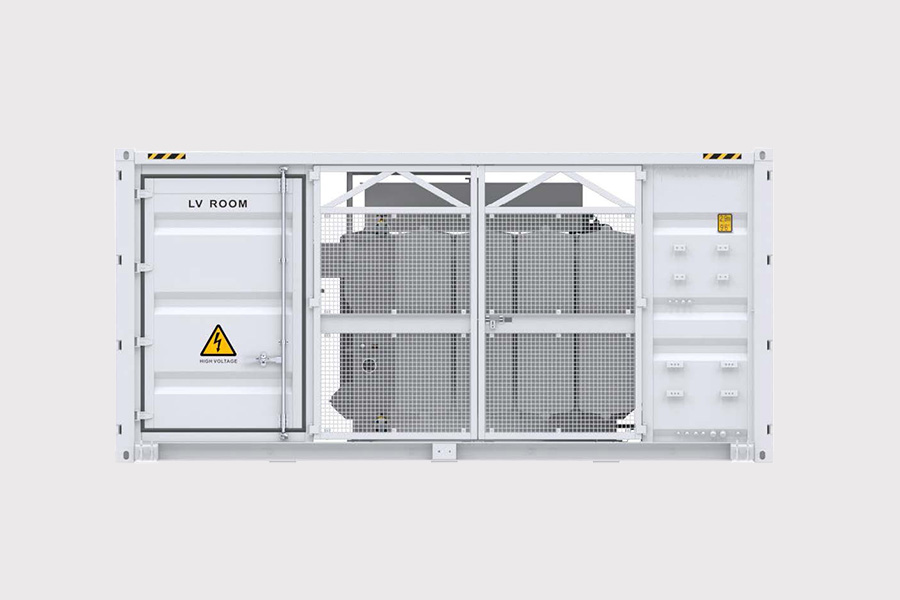 Containerized smart transformer station